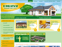 Tablet Screenshot of ekosys.cz